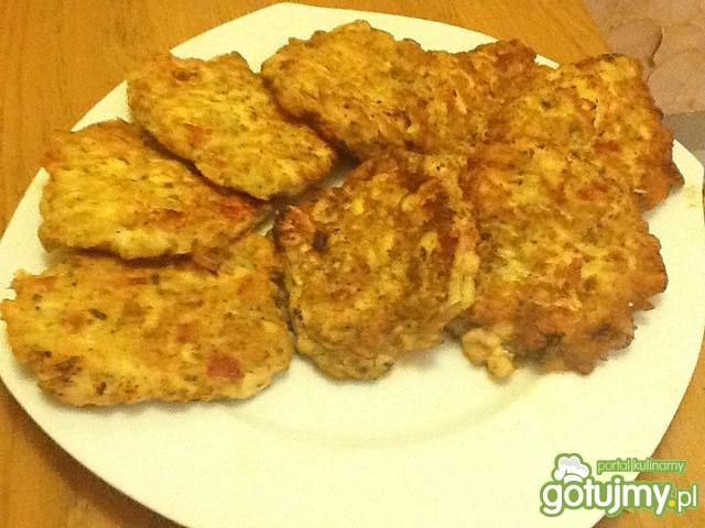 Kurczakowe placuszki z warzywami