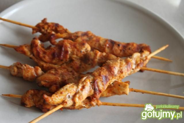 Kurczakowe świderki z grilla  Kurczakowe świderki z grilla