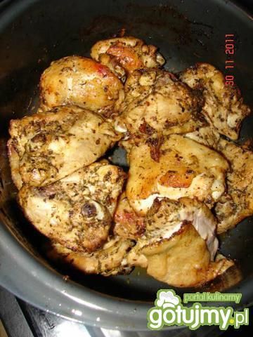 Kurcze pieczone z warzywami