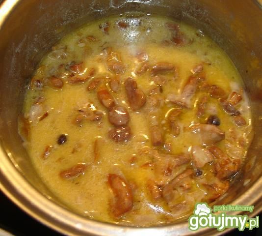 Kurki duszone w śmietanie Kurki duszone w śmietanie