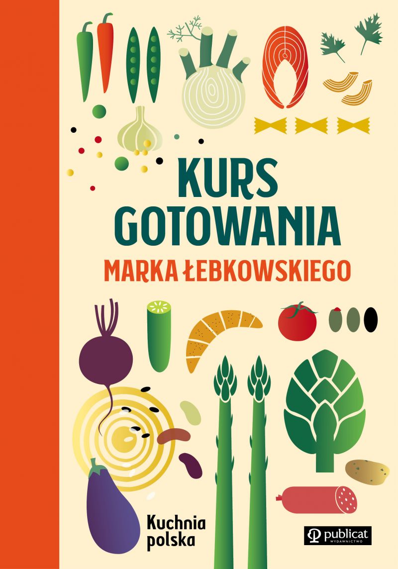 Książka "Kurs gotowania Marka Łebkowskiego"