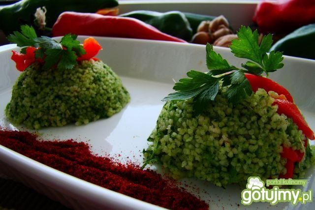 Kuskus na zielono  Kuskus na zielono