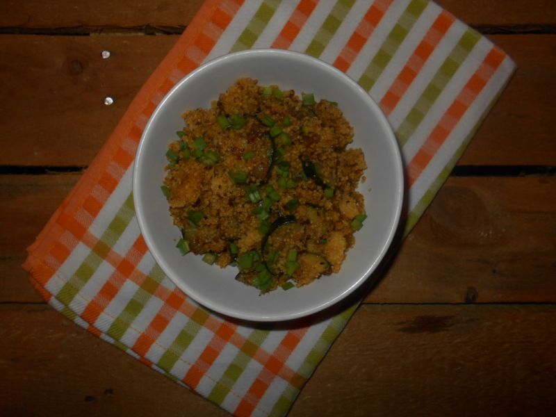 Kuskus z cukinią Kuskus z cukinią