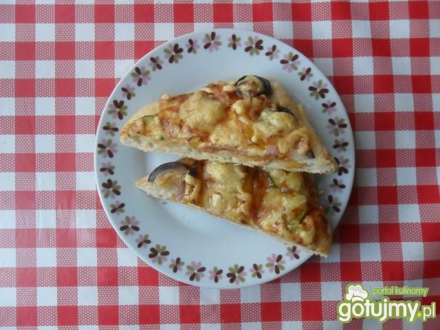 Kwadratowe mini-pizze Kwadratowe mini-pizze