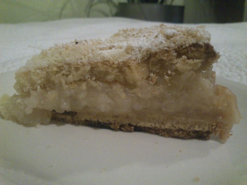 Kwaśny jabłecznik imbirowy