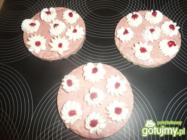 Kwiatki na waflach ryżowych Kwiatki na waflach ryżowych
