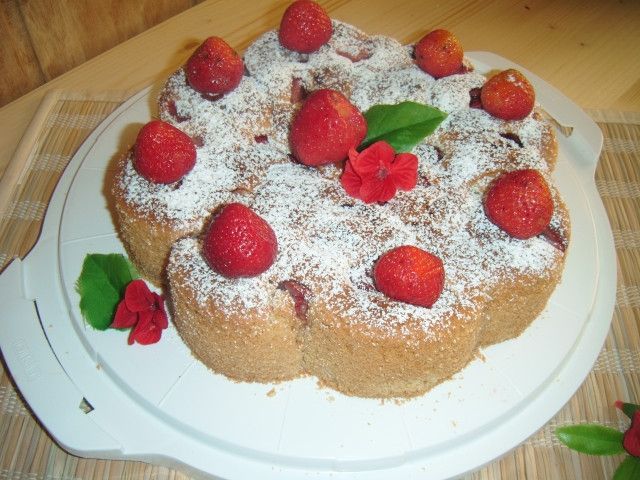 Kwiatuszek truskawkowy - ucierany Kwiatuszek truskawkowy - ucierany