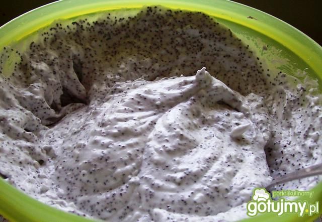 Łaciate ciasto kokosowo- makowe