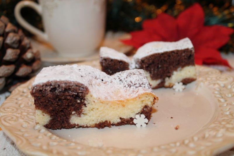 Łaciaty sernik Łaciaty sernik