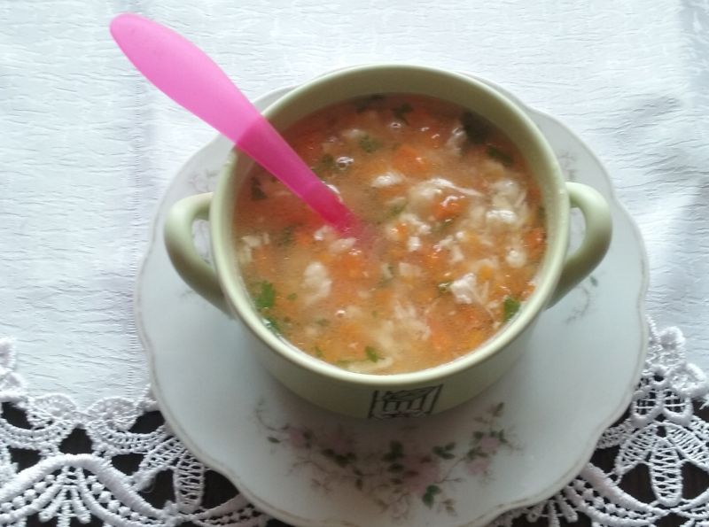 Lane ciasto z kurczakiem i marchewką