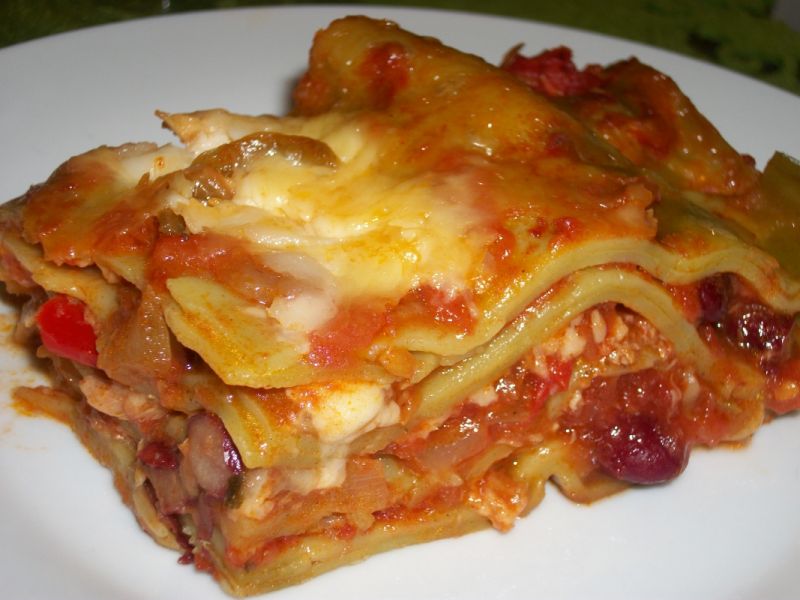 Lasagne all arrabbista  Lasagne all arrabbista