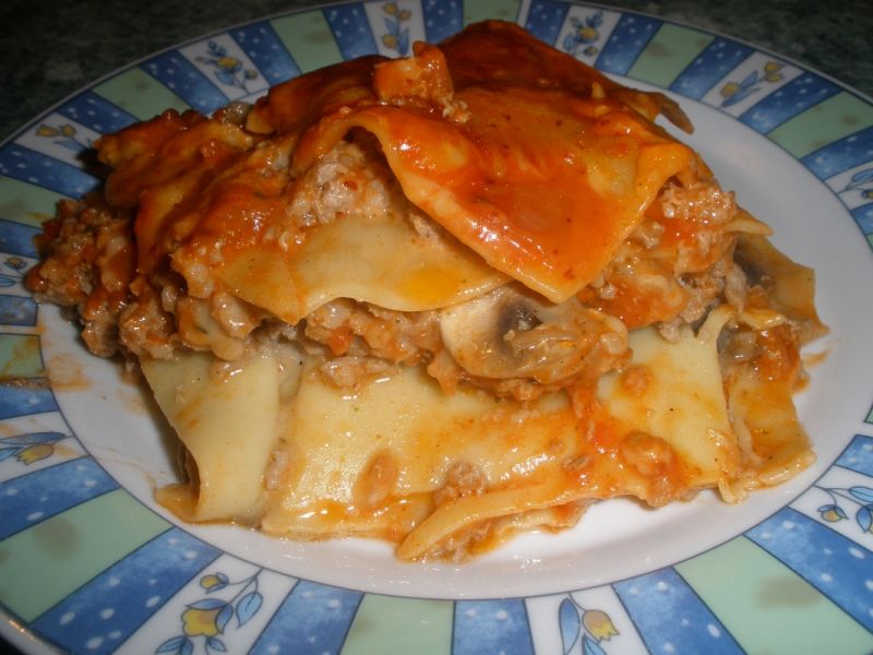 Lasagne pomidorowe  Lasagne pomidorowe