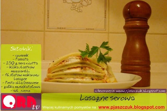 Lasagne serowa