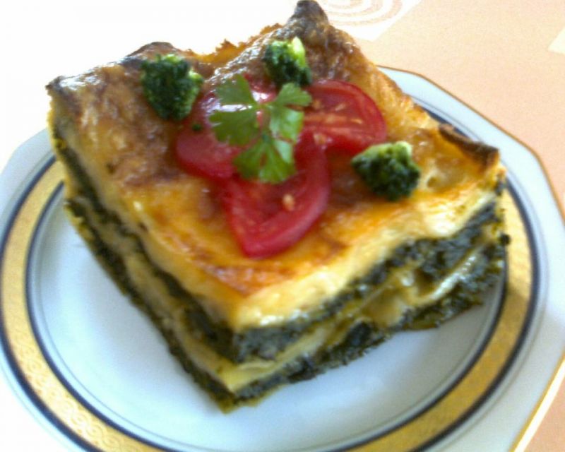 Lasagne z jarskim farszem