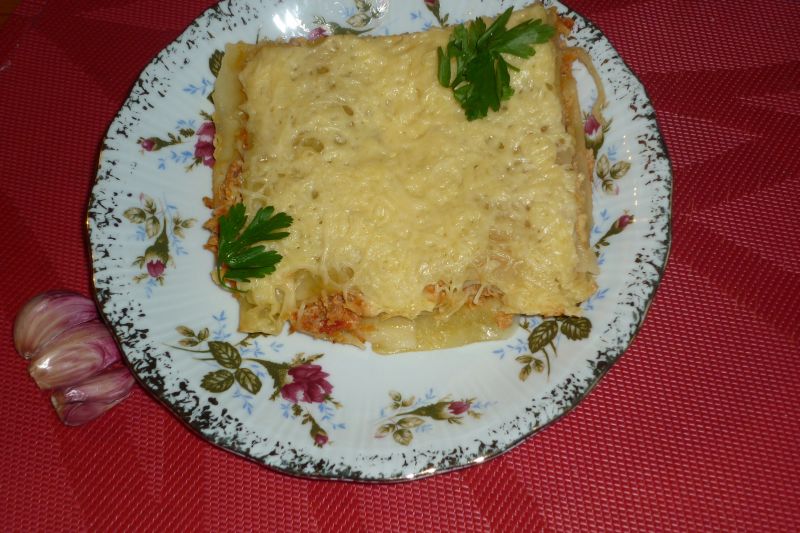 Lasagne z kurczakiem 