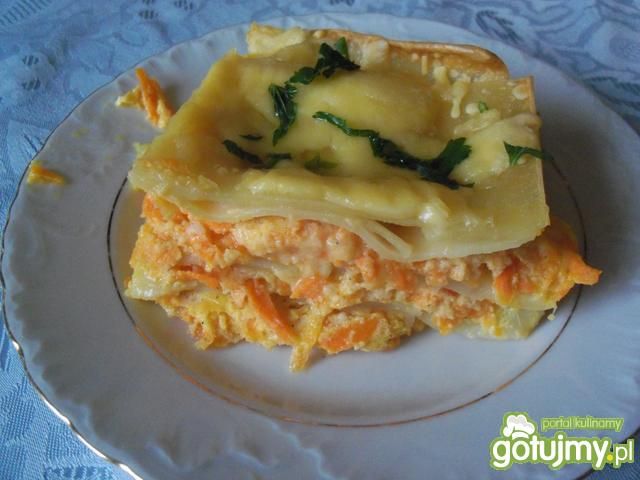 lasagne z marchewką lasagne z marchewką