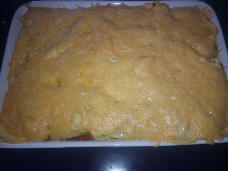 Lasagne z mięsem wieprzowym Lasagne z mięsem wieprzowym