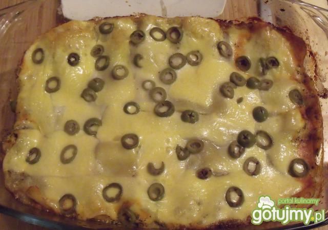 Lasagne z oliwkami