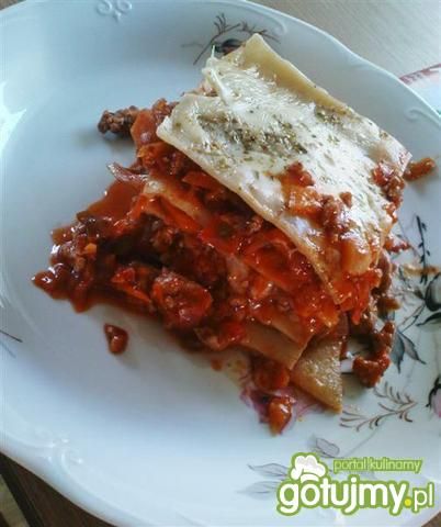 Lasagne z warzywami i mięsem wg Triss 