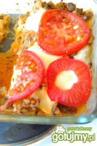 Lassagne z wołowiną i pieczarkami