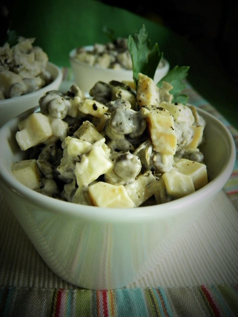 Łatwa sałatka z soczewicy