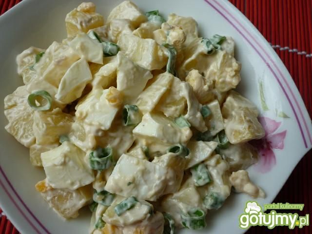 Łatwa ziemniaczana sałatka 