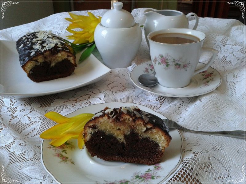 Łatwiutka babka w dwóch kolorach