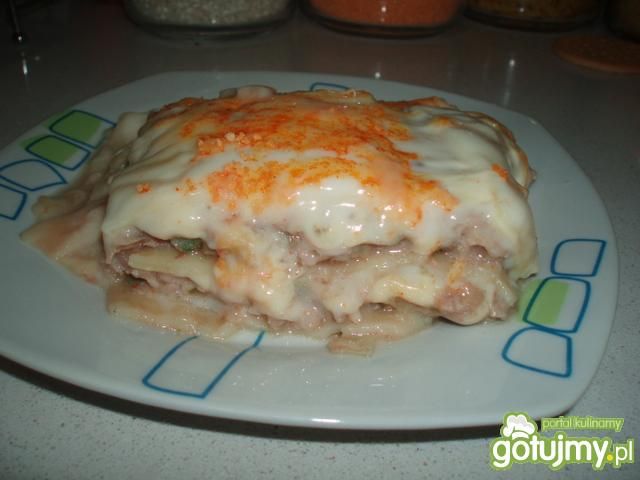 Lazania mięsna z cukinią Lazania mięsna z cukinią