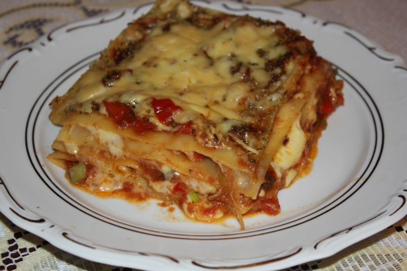 Lazania wegetariańska