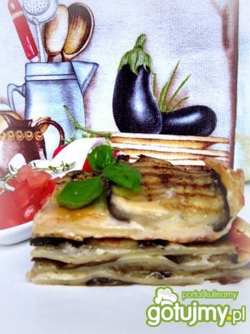 Lazania z bakłażanem i serem