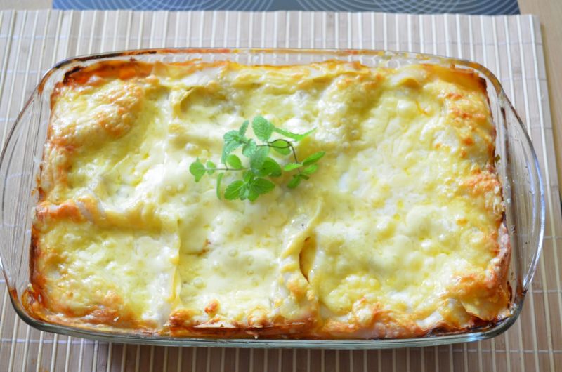 Lazania z sosem bolońskim