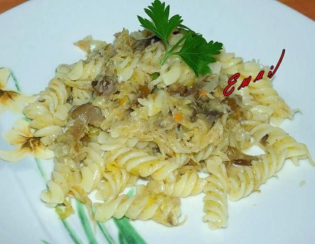 Łazanki z Grzybkami Leśnymi Łazanki z Grzybkami Leśnymi