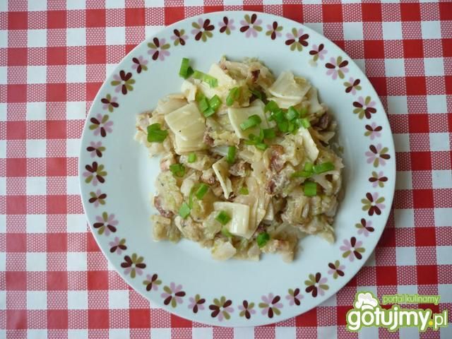 Łazanki z kapustą. Łazanki z kapustą.