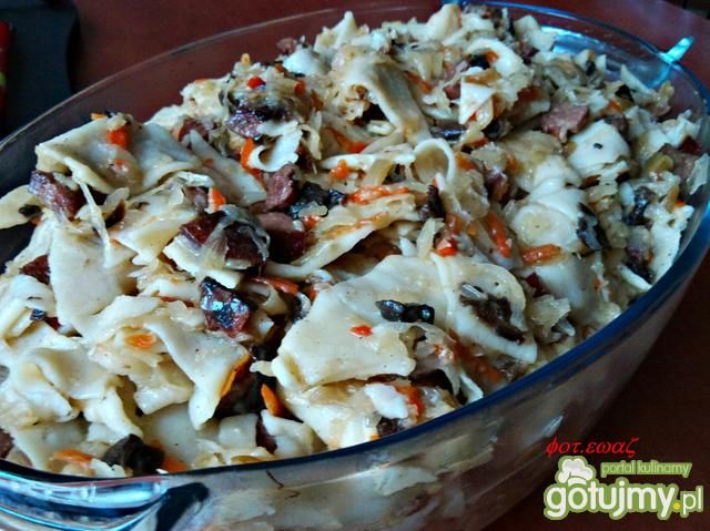 Łazanki z leśną nutą