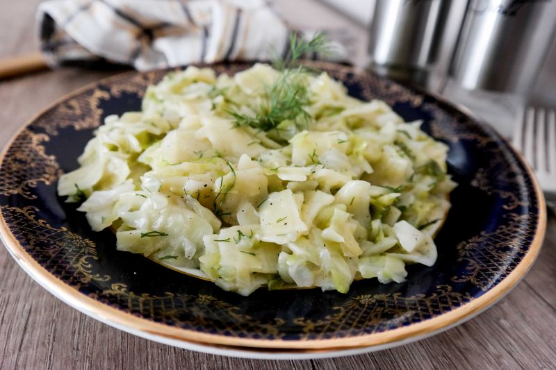 Łazanki z młodą kapustą Łazanki z młodą kapustą