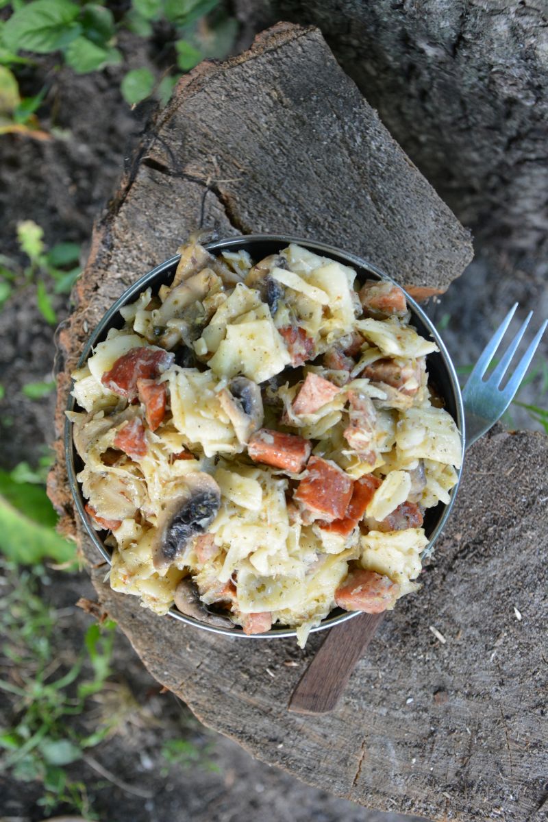 Łazanki z pieczarkami Łazanki z pieczarkami