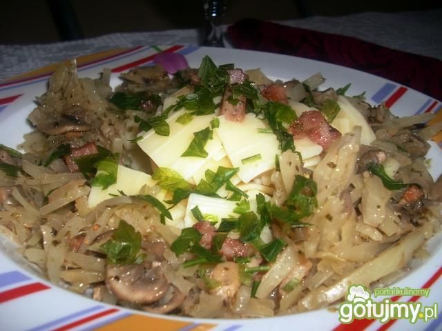 Łazanki ze słodką kapustą