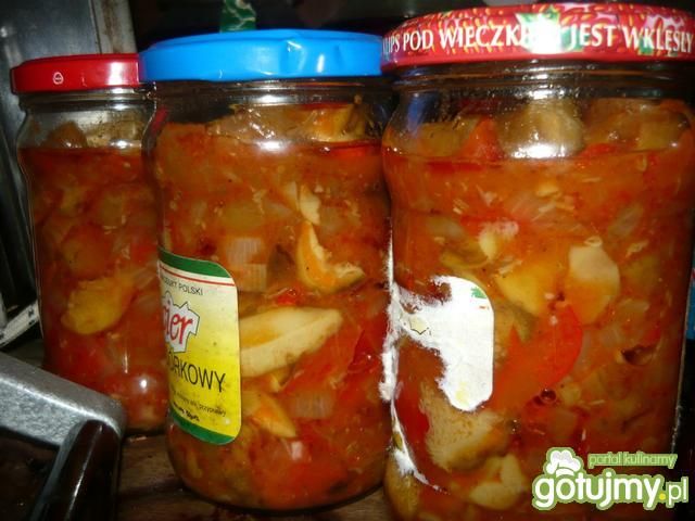 Leczo grzybowe do słoika