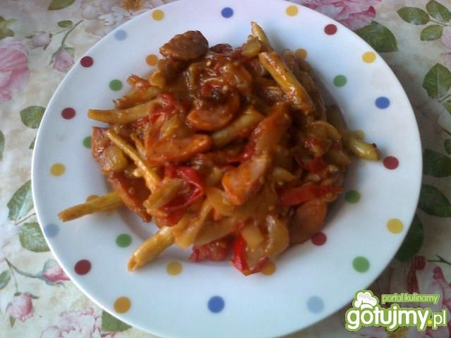 Leczo na gęsto z fasolką szparagową