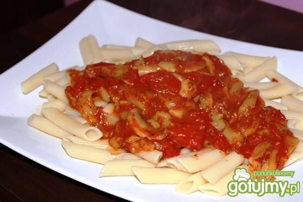 Leczo z białej papryki i pomidorów Leczo z białej papryki i pomidorów