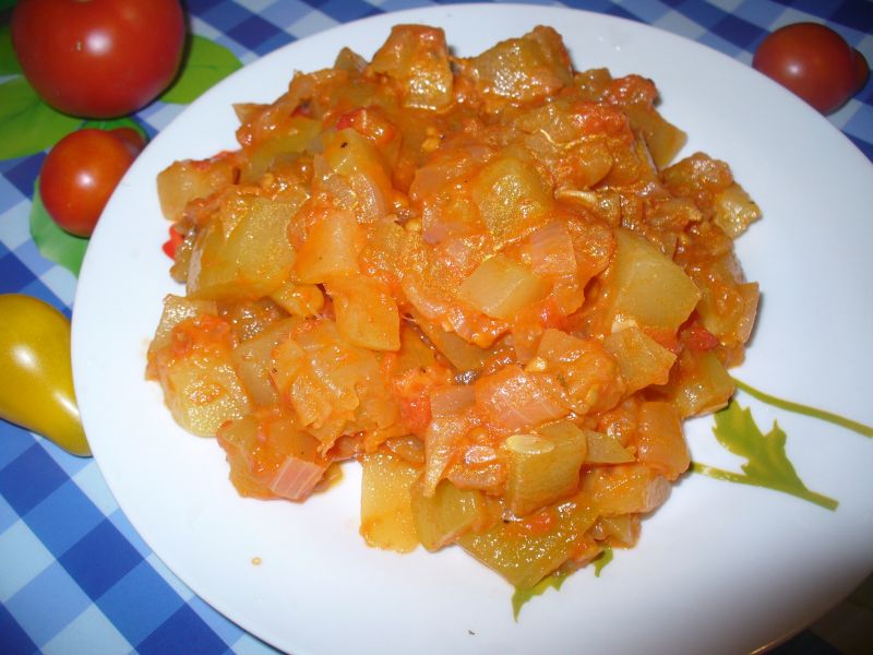 Leczo z cukinią bezmięsme