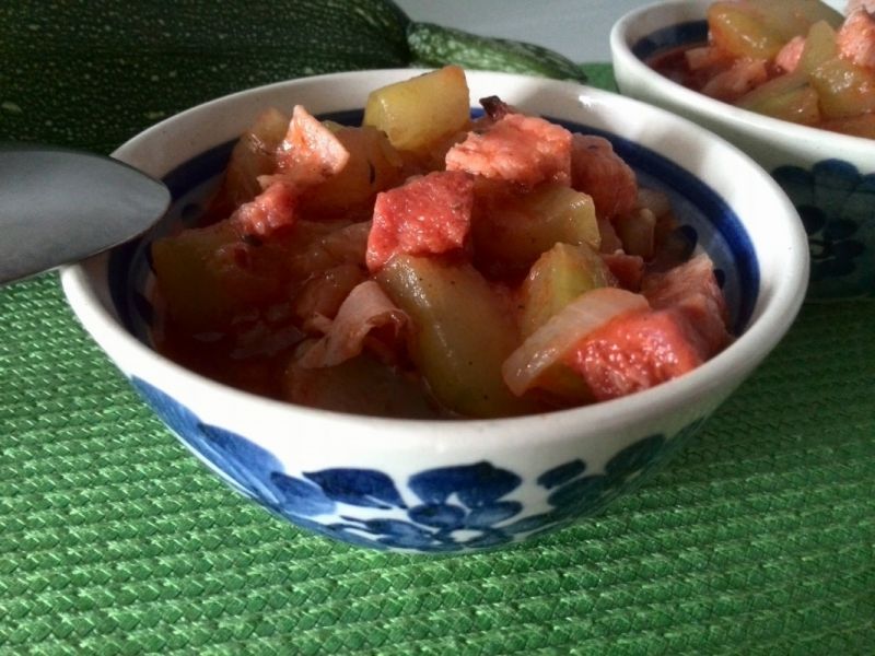 Leczo z cukinii Leczo z cukinii