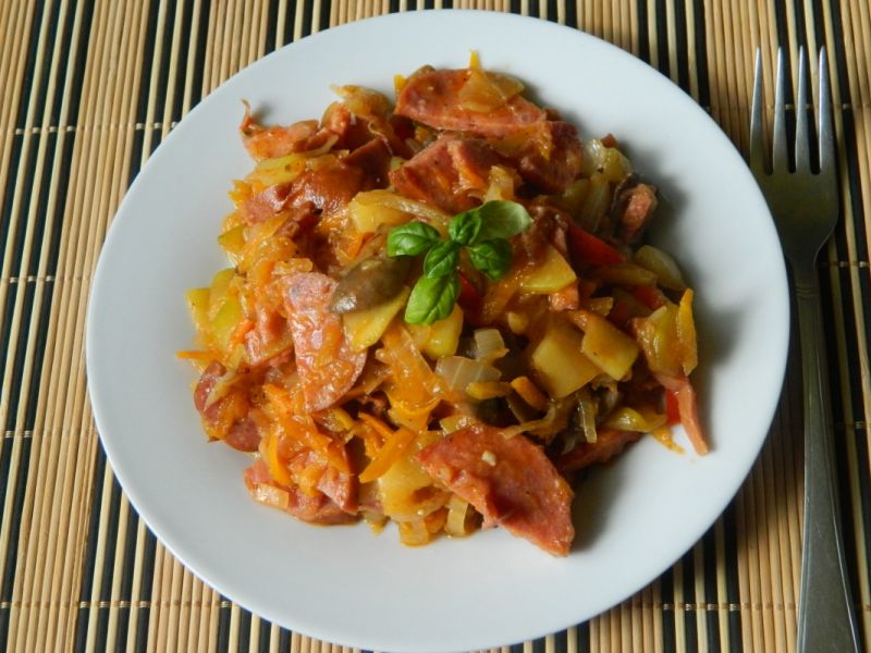 Leczo z cukinii  Leczo z cukinii