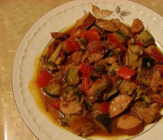 Leczo z dodatkiem cukinii Leczo z dodatkiem cukinii