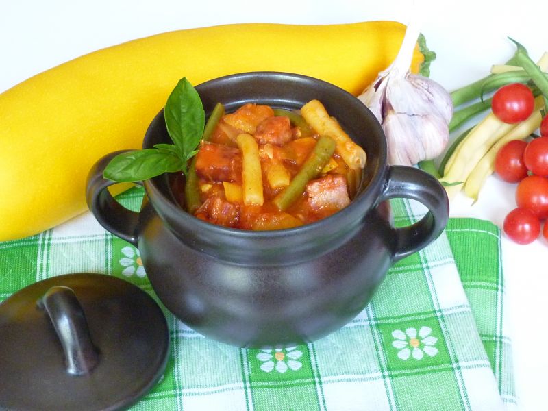 Leczo z fasolką szparagową Leczo z fasolką szparagową