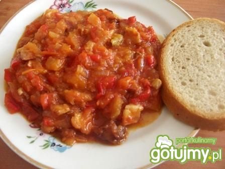 Leczo z kabaczkiem. Leczo z kabaczkiem.