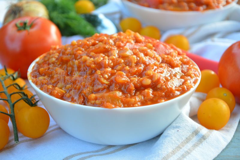 Leczo z kaszą bulgur