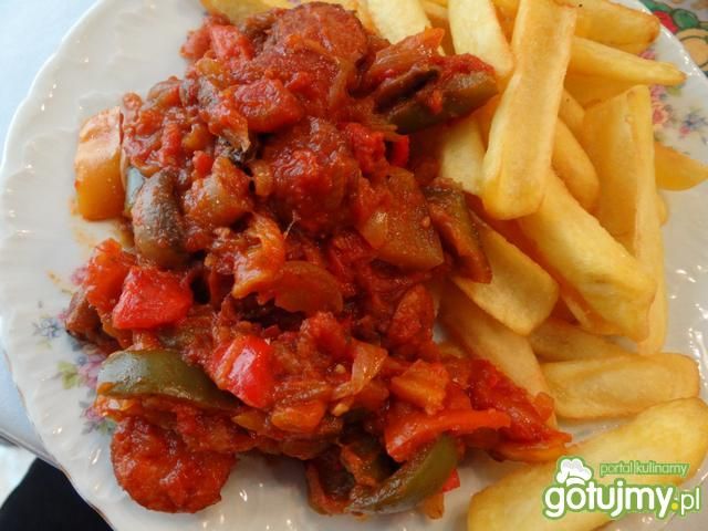 Leczo z kiełbasą 5 Leczo z kiełbasą 5