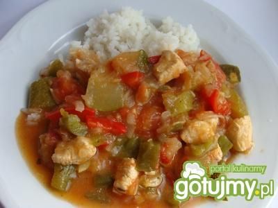 Leczo z kurczakiem Leczo z kurczakiem