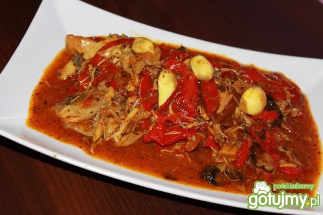 Leczo z papryki i udek